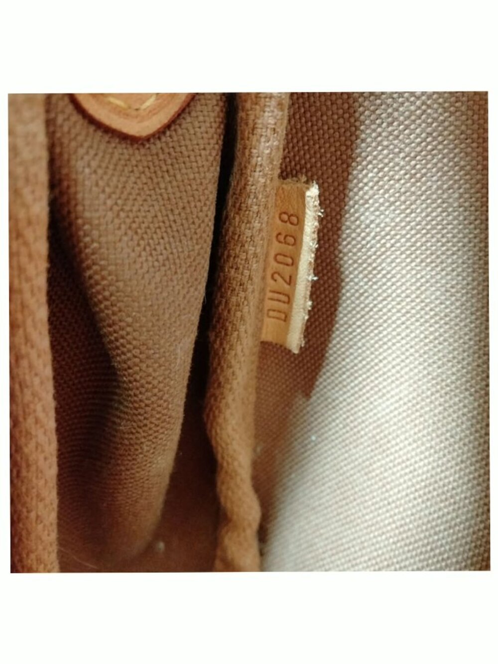 Authentic Louis Vuitton Monogram Eva Clutch Crossbody Bag Brown Canvas - Picture 15 of 16